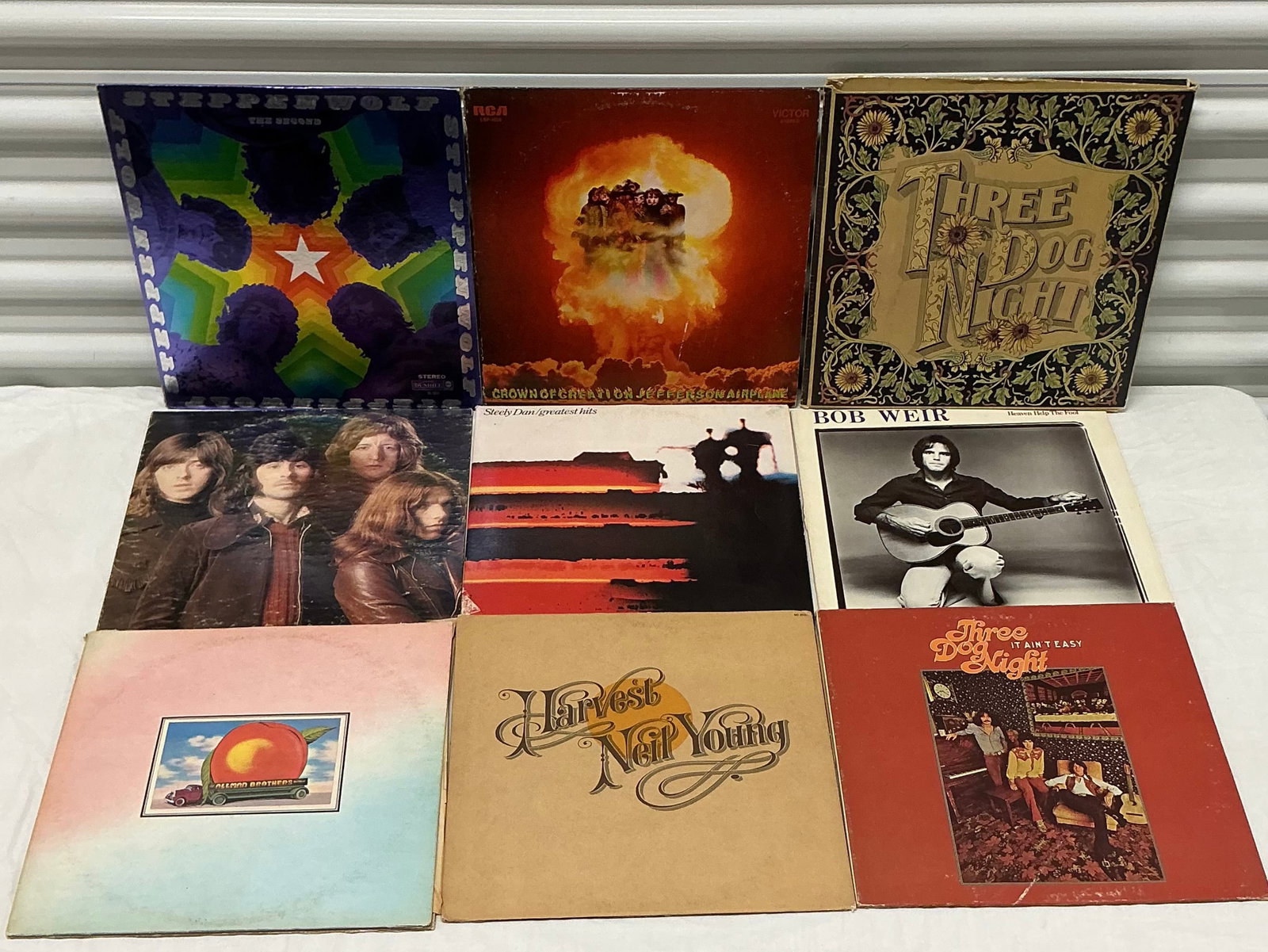 Vintage Rock Vinyl Records: All Untested/Unchecked. If you have a question about a specific record, please ask before bidding