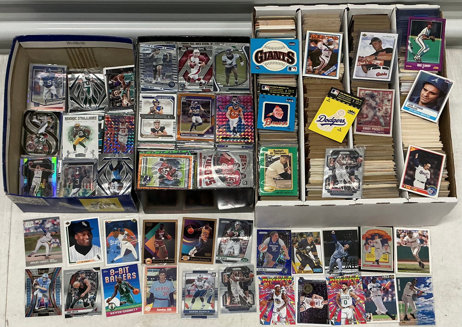 Unsearched Boxes Of Vintage & Modern Sports Cards: Unsearched, Sample Shown