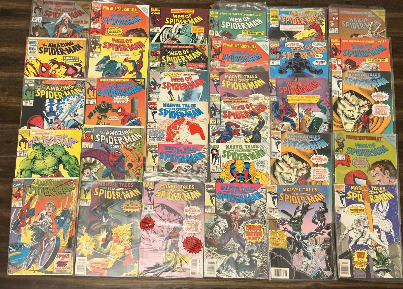 Marvel Spider-Man Comics Thw Amazing Spider-Man: Web Of Spider-Man, Marvel Tales