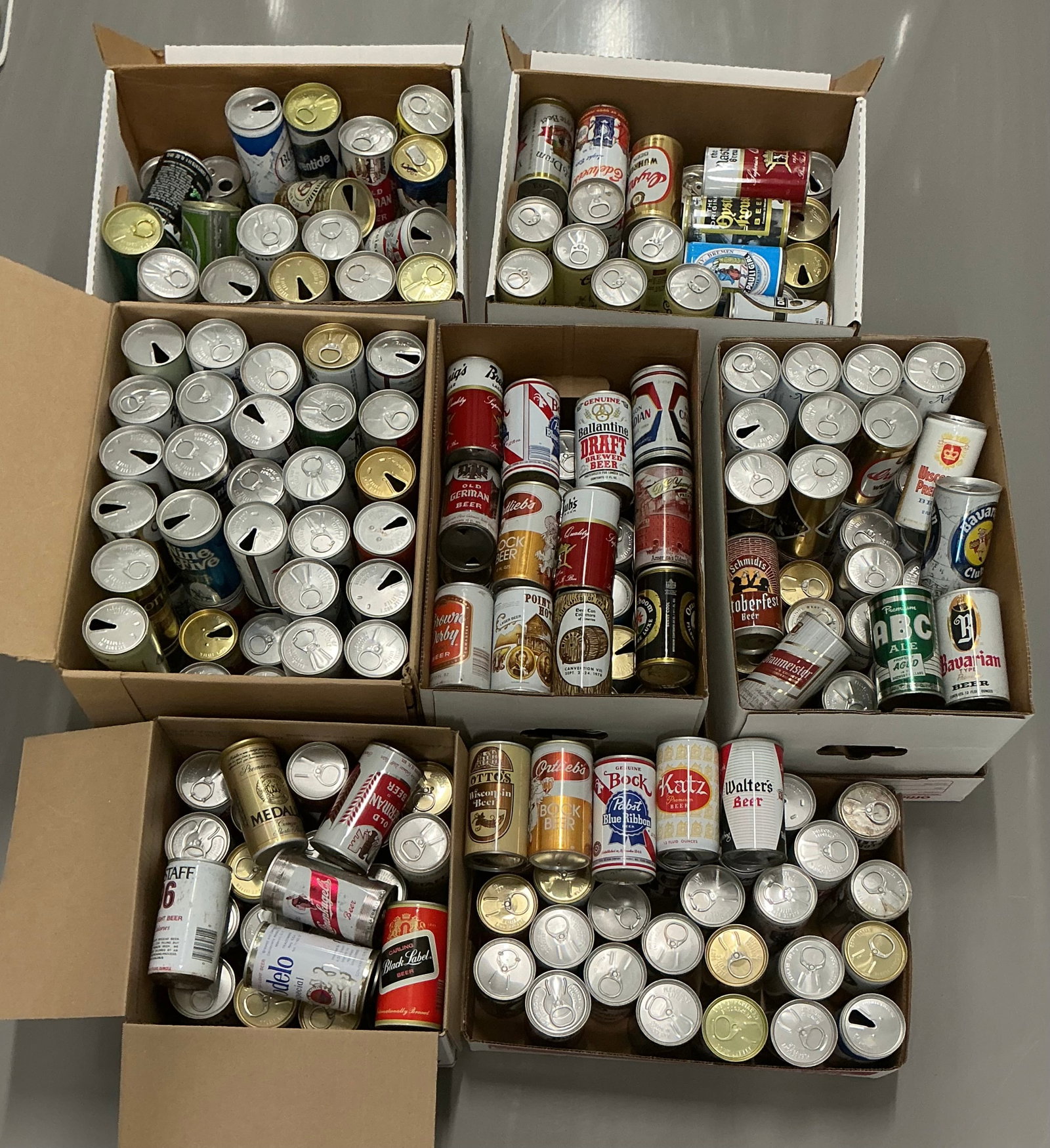 Large Collection Of Vintage Beer Cans (1 of 4)