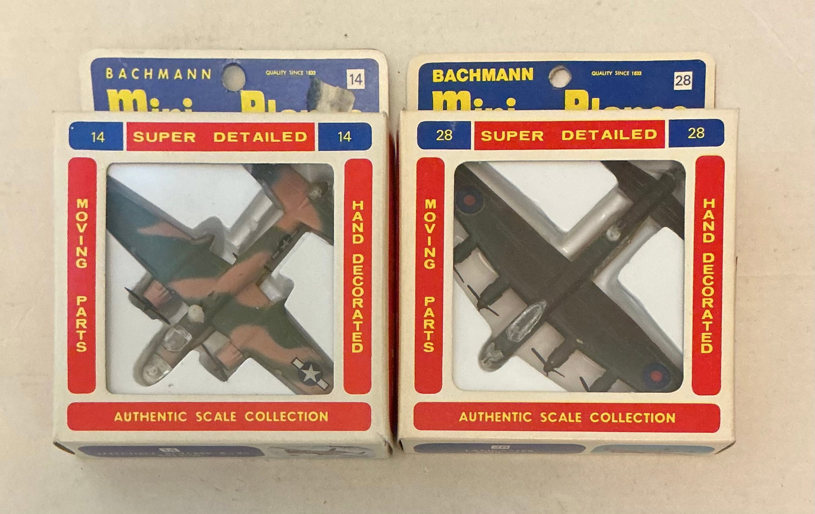 1970s Bachmann Mini-Planes: No 14,28