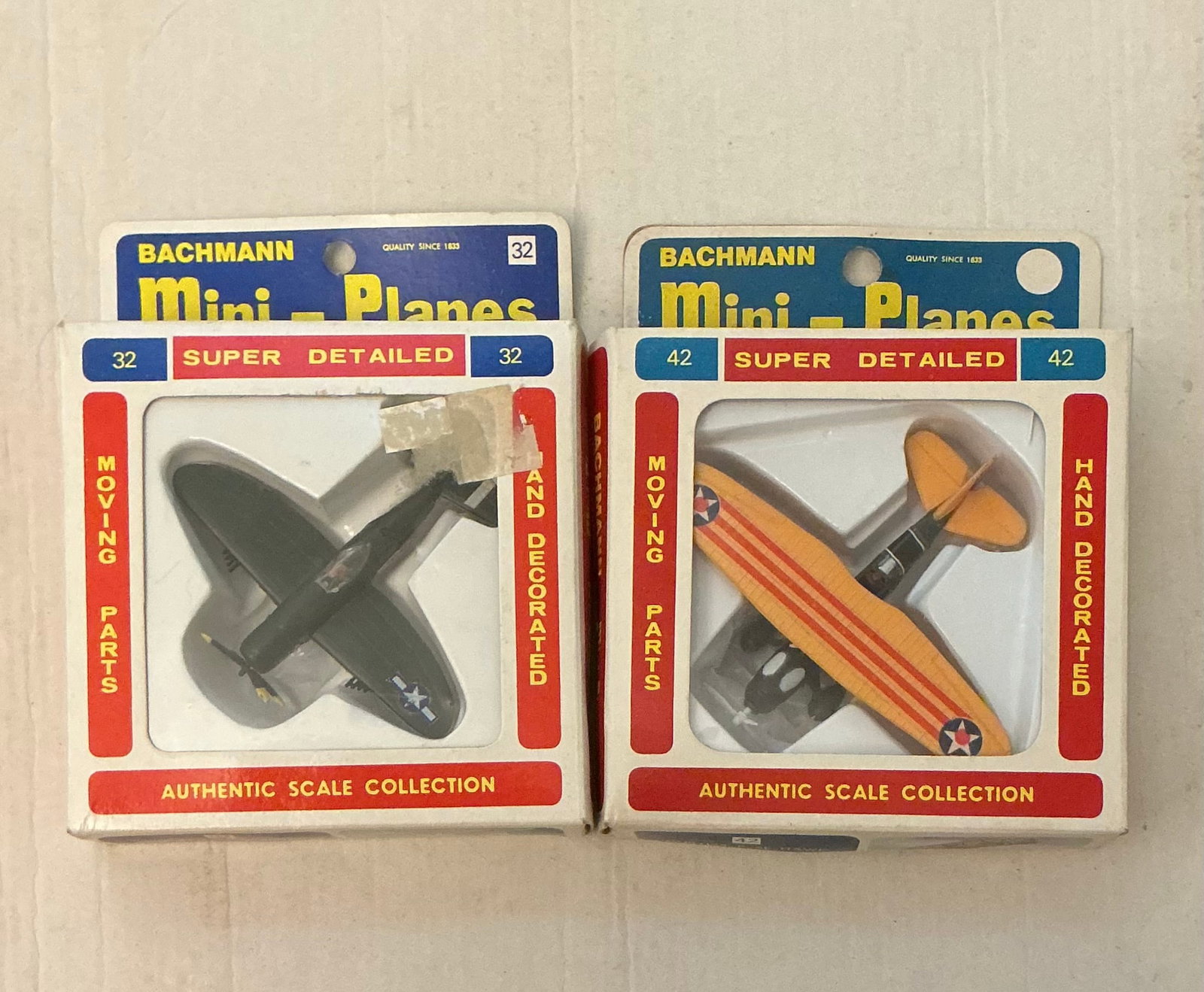 1970s Bachmann Mini-Planes: No 32, 42