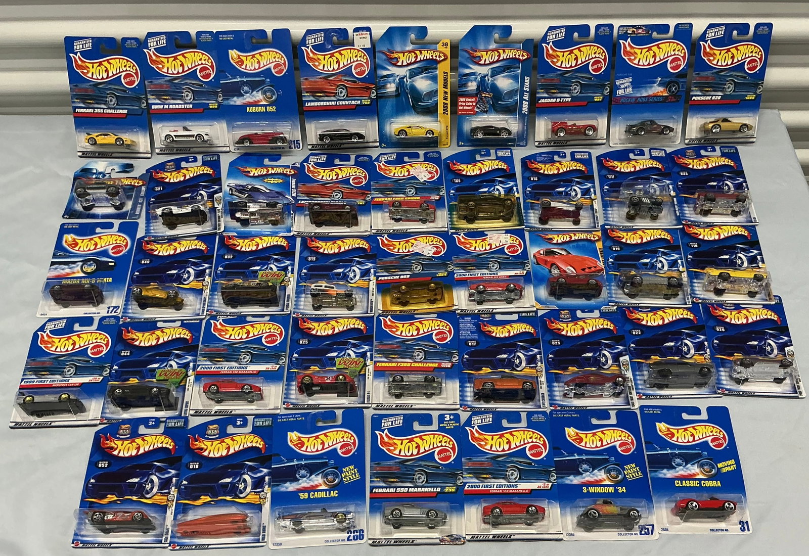 Vintage 1990s, Early 2000s Hot Wheels On The Card (1 of 6)