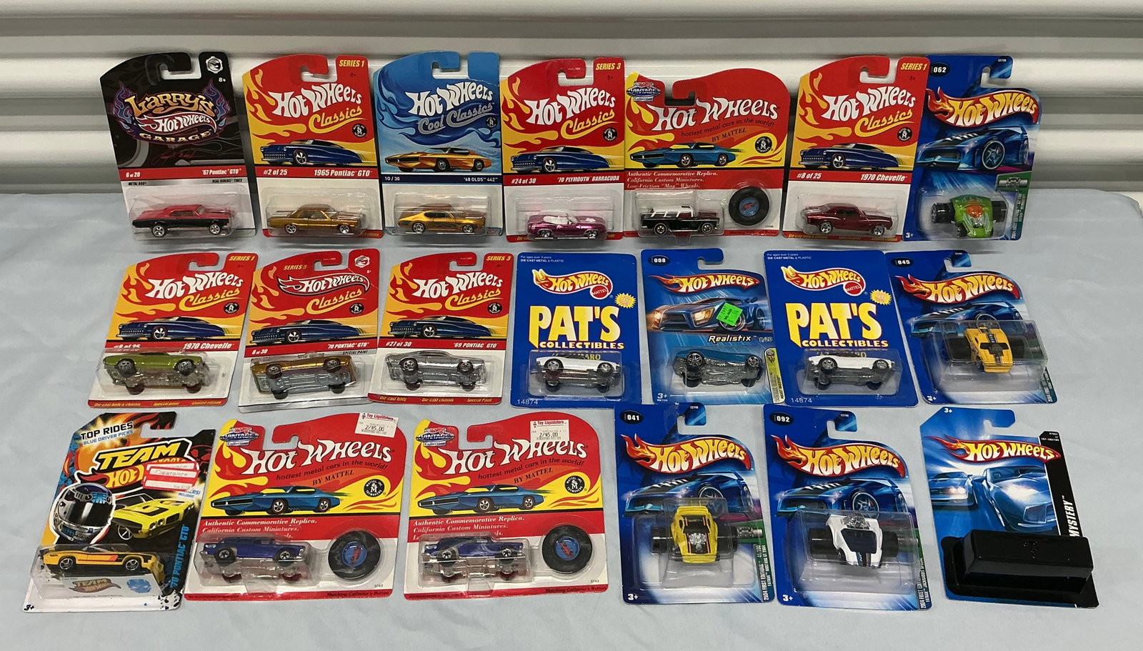 Vintage Hot Wheels Classics Larry’s Garage Vintage Collection First Editions: All On The Card