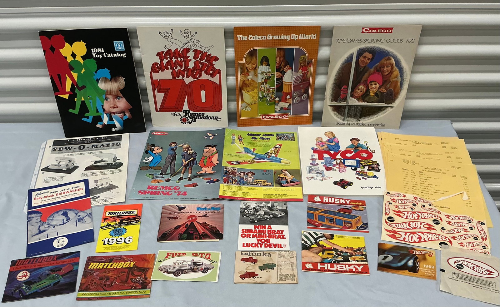 Vintage Toy Catalogues & Ephemera: Tyco Remco Coleco Hot Wheels