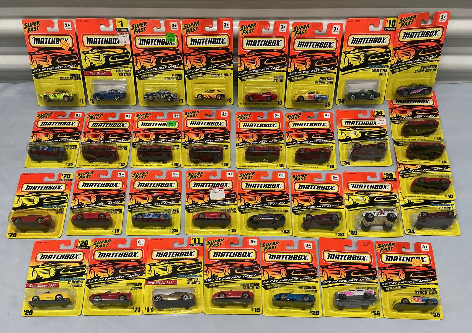 1990s Match Box: All on the card