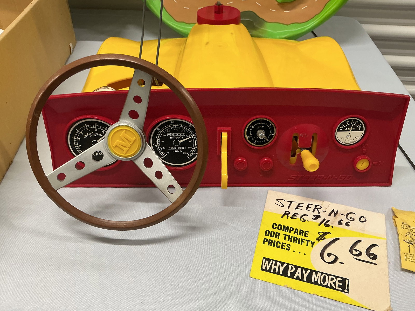 1970 Matchbox Steer-N-Go Driving Game With Original Box - 3