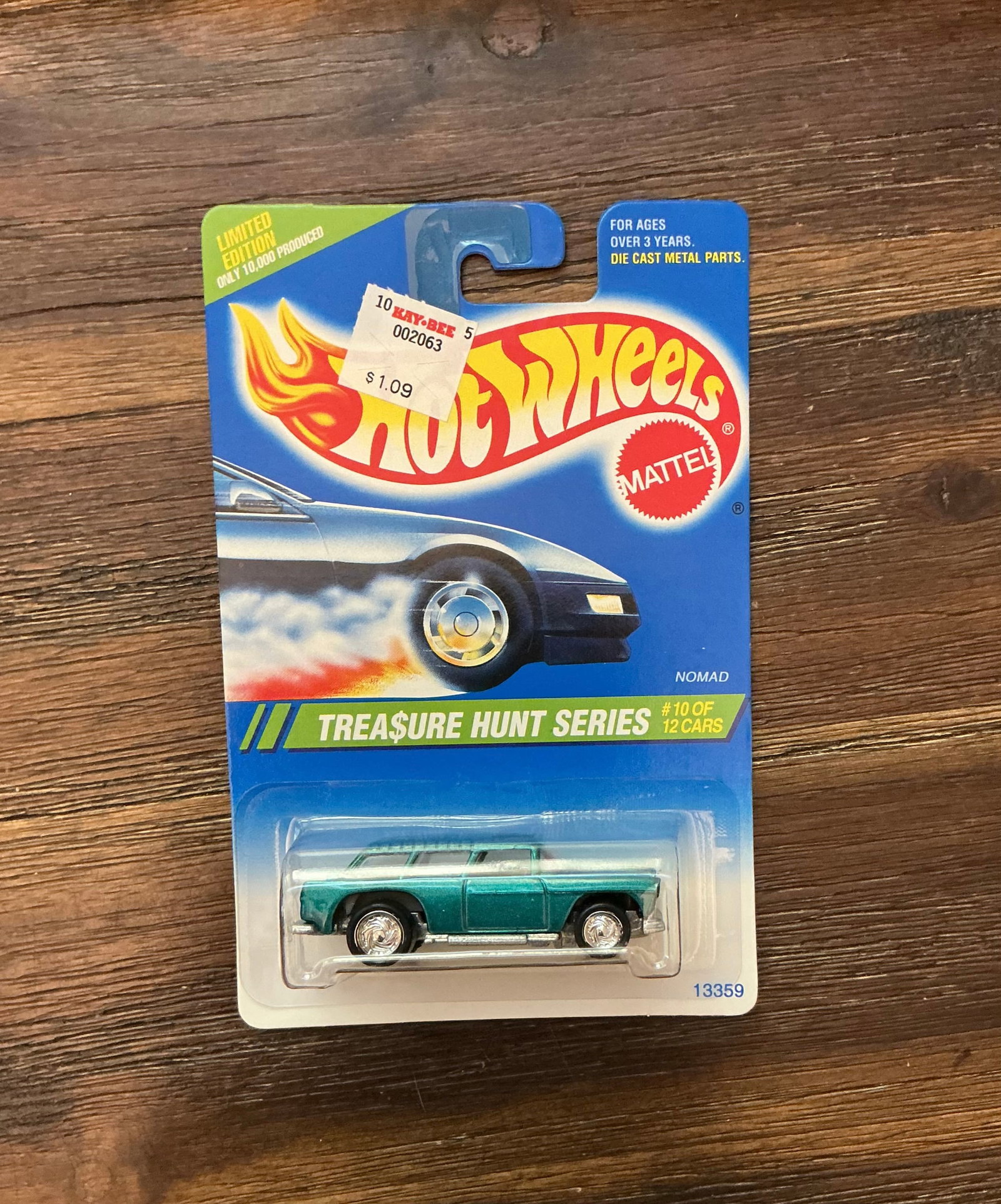 1995 Hot Wheels Treasure Hunt Classic Nomad: #10 of 12 of Inaugural 1995 Set