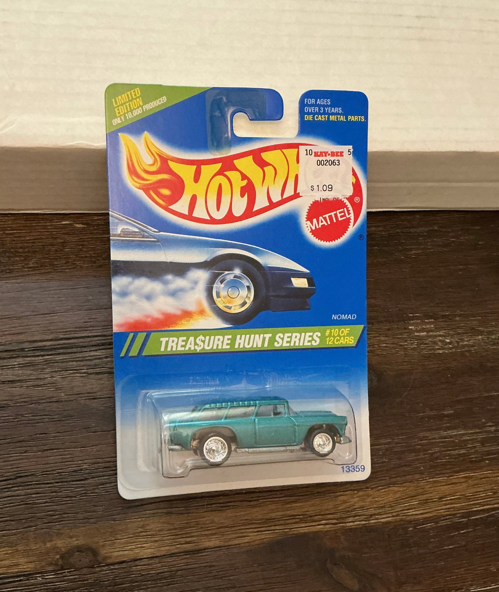 1995 Hot Wheels Treasure Hunt Classic Nomad Lot 3: #10 of 12 of Inaugural 1995 Set