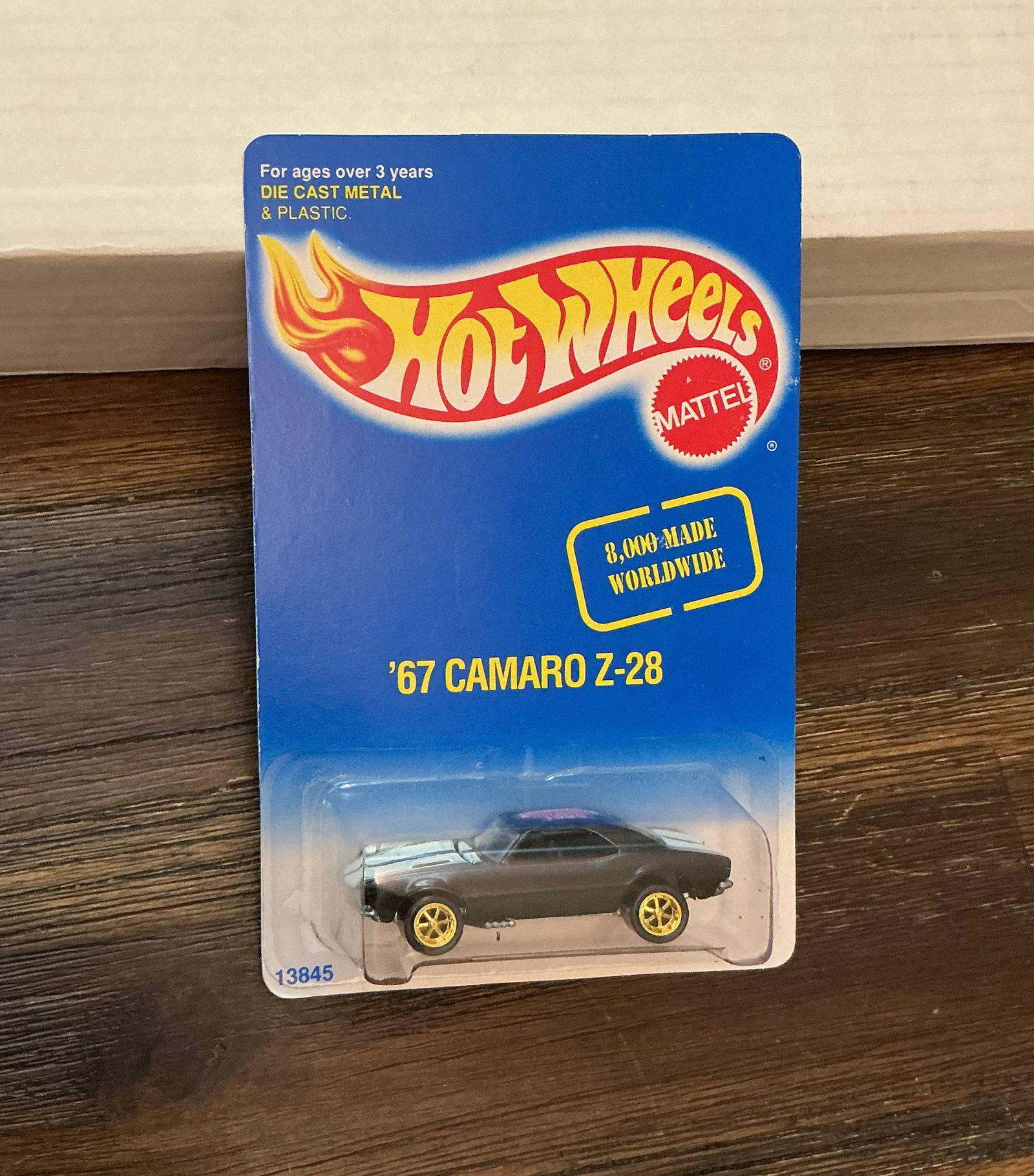 1995 Hot Wheels Greater Seattle Toy Show 67 Camaro Z-28: Limited Production
