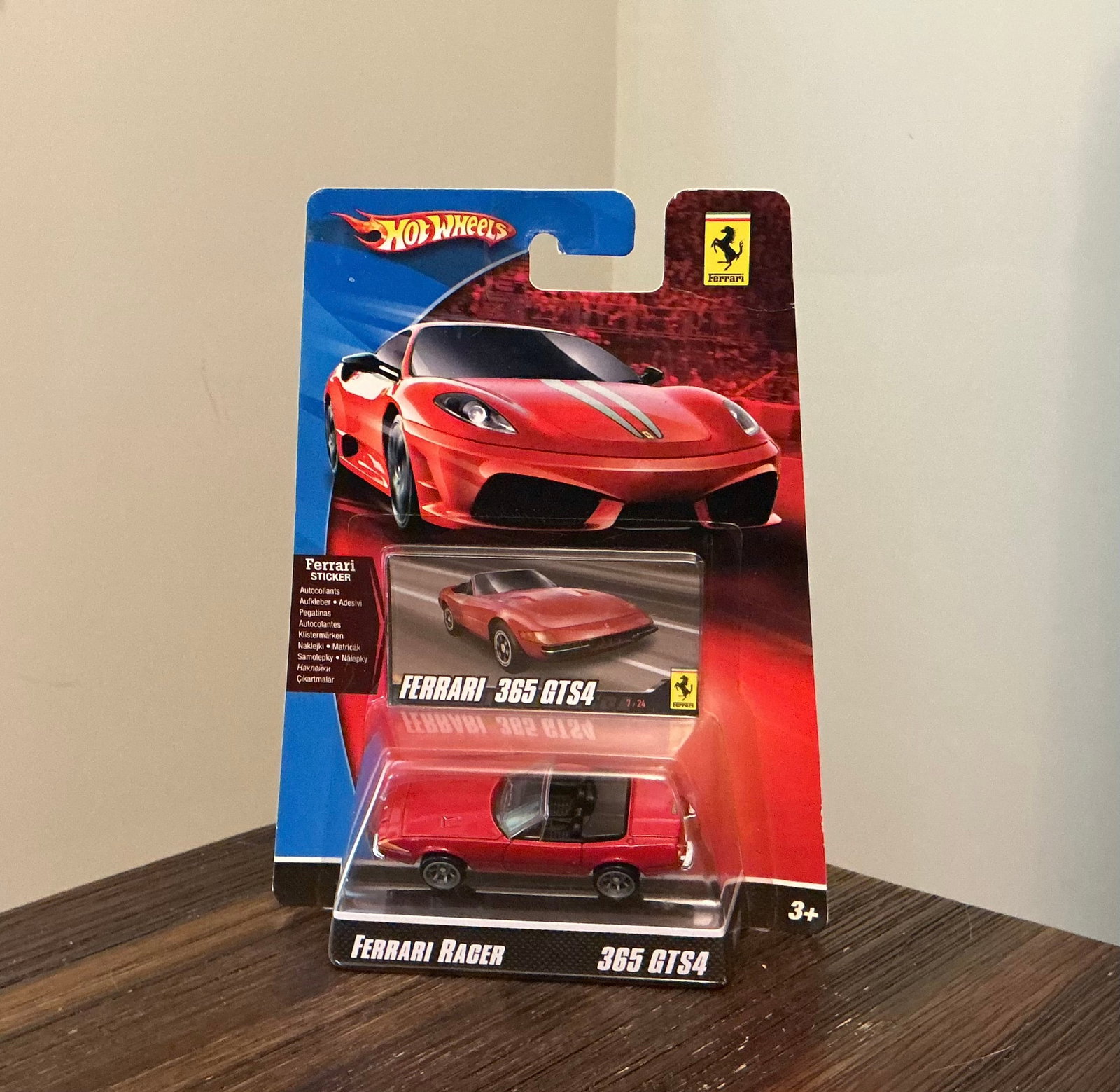 Hot Wheels Ferrari Racer 365 GTS4: On the Card