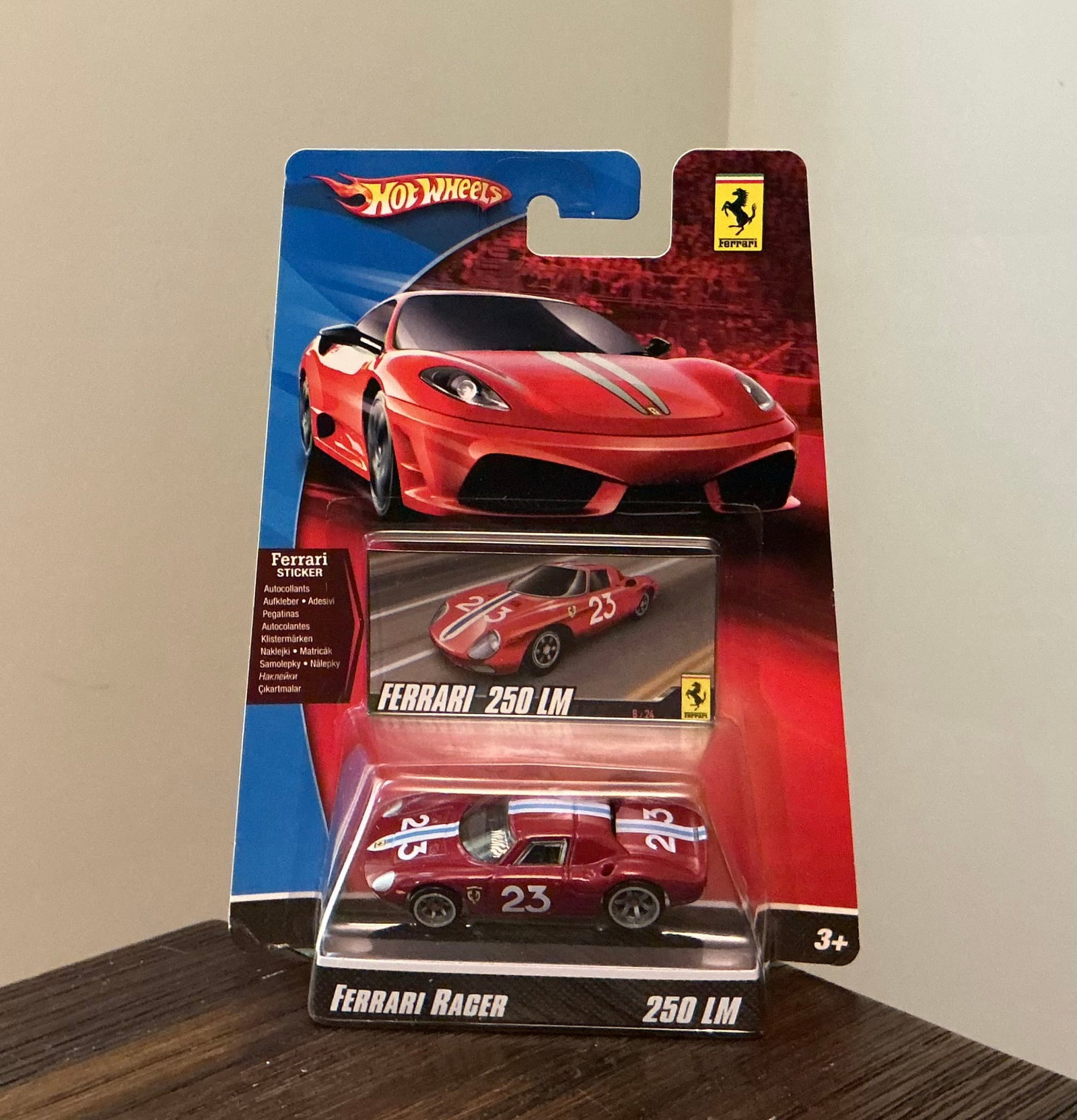Hot Wheels Ferrari Racer 250 LM: On the Card