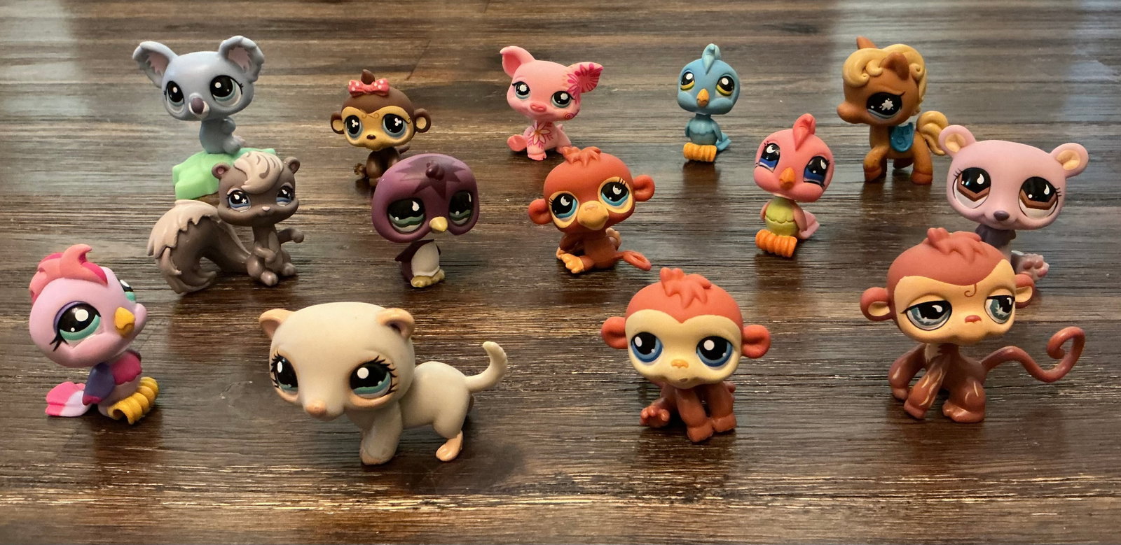Lot Of 14 Littlest Pet Shop: Lot Of 14