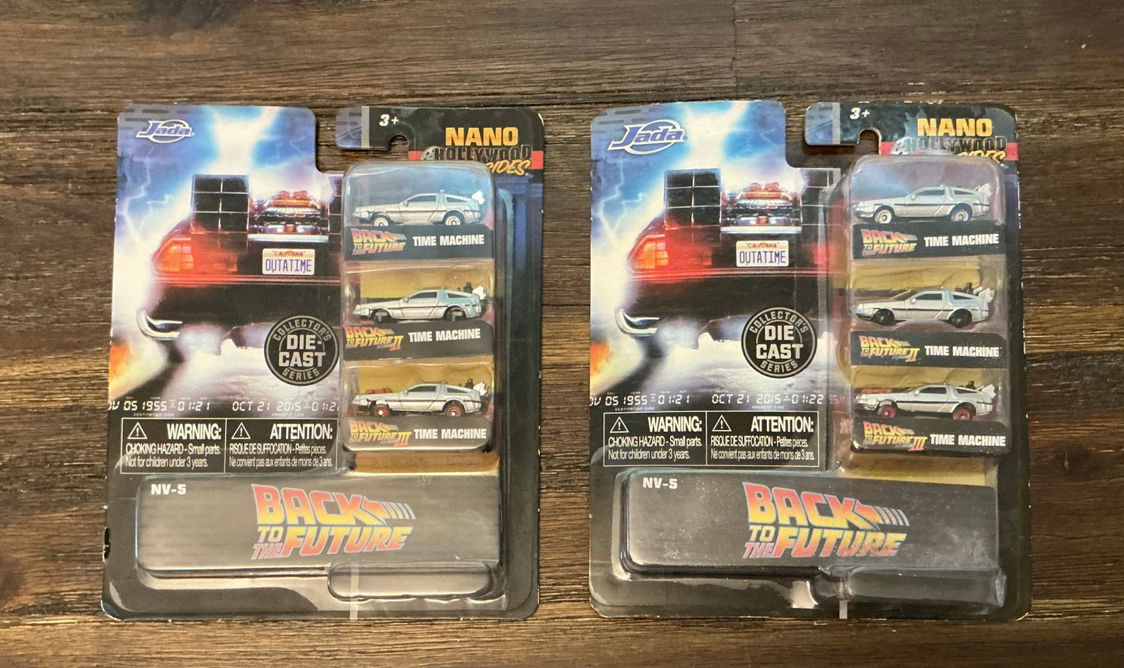 Back To The Future DeLorean Time Machines Micro Die Cast (1 of 4)
