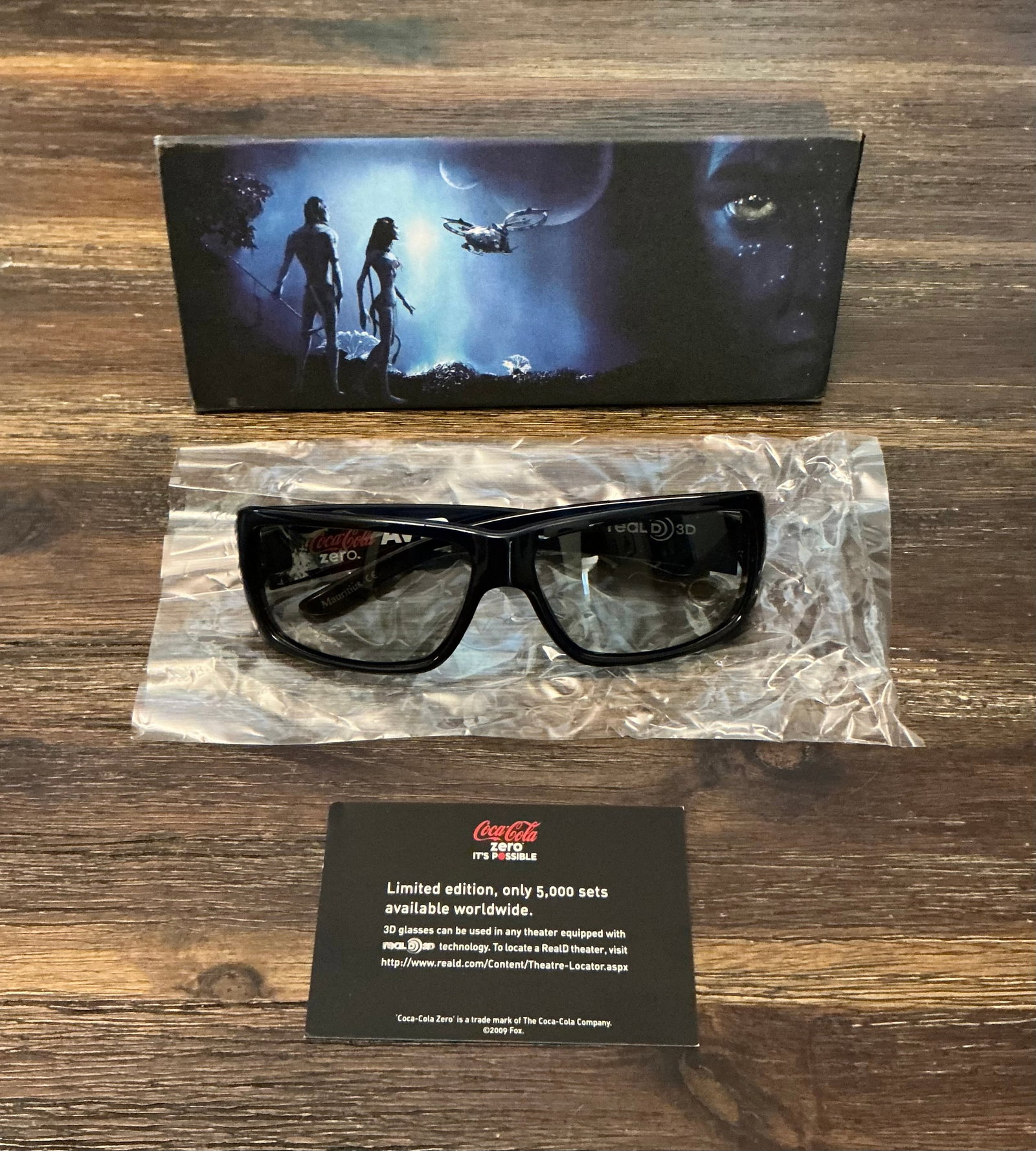 Avatar Limited Edition 3D Glasses: With Case