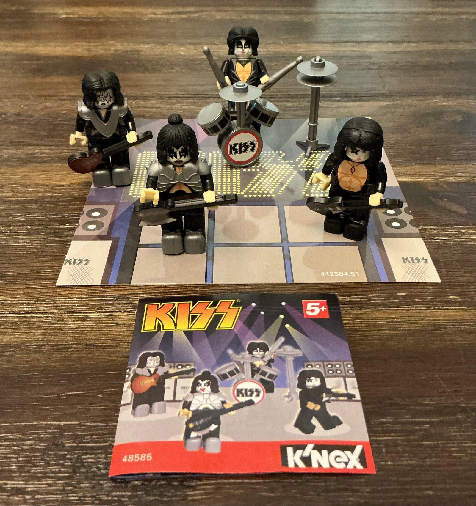 KISS K’Nex Buildable Figures Series 1 Set (1 of 3)