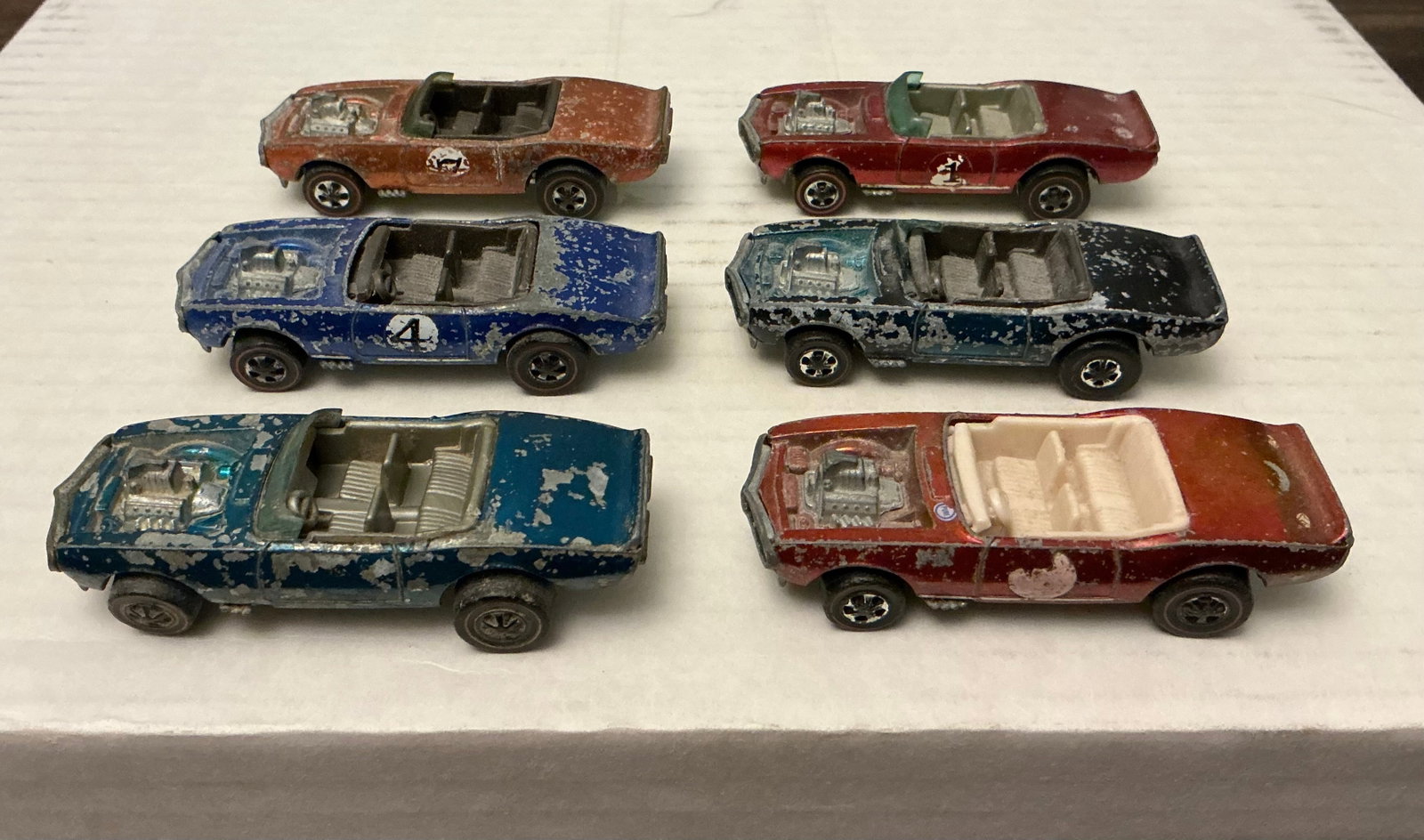 1960s Redlines Light My Firebird Hot Wheels: 1960s