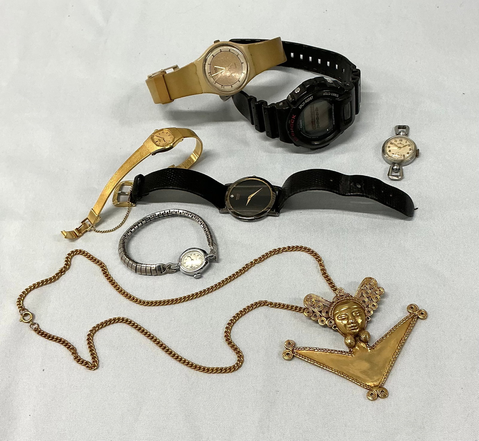 Alva Museum Replica Necklace & Watch Lot (1 of 6)
