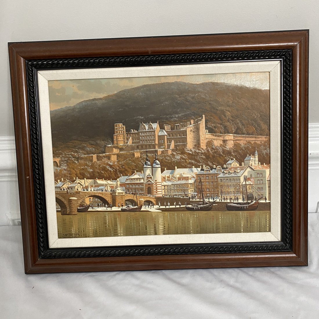 Peter Samberger Original Oil On Board Art With No Glass (1 of 4)