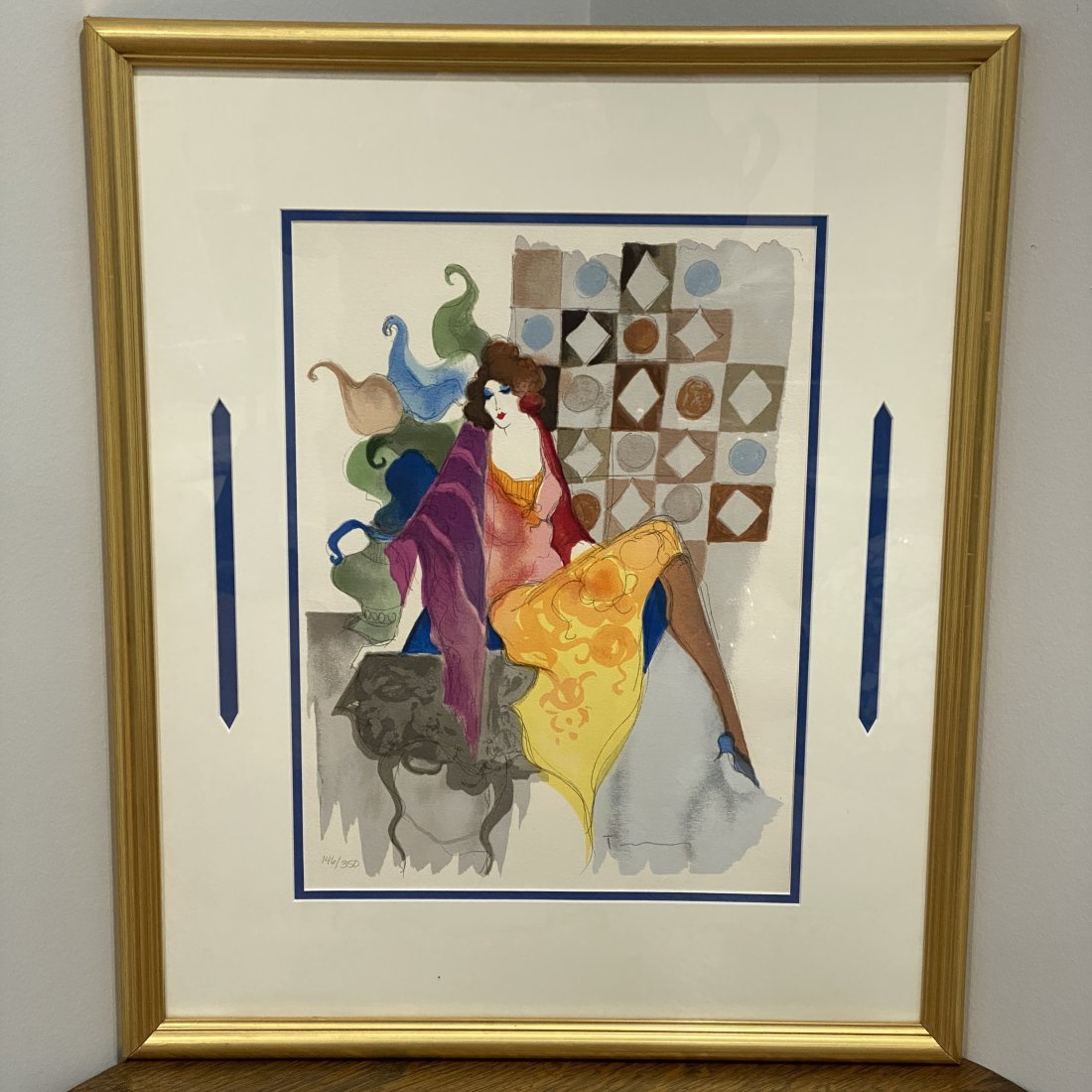 Itzchak Tarkay Canvas Serigraph Art Signed & Numbered (1 of 6)