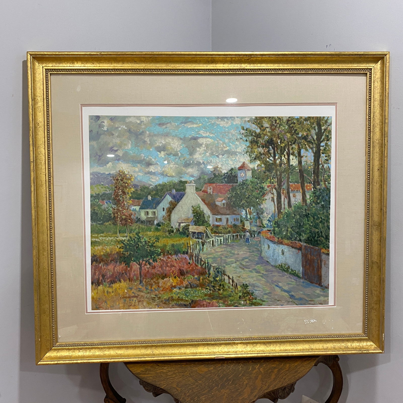 Christian Title Authenticated Signed Numbered 8 of 60 Framed Original Lithograph Art: The picture size is 30” wide 24” tall.