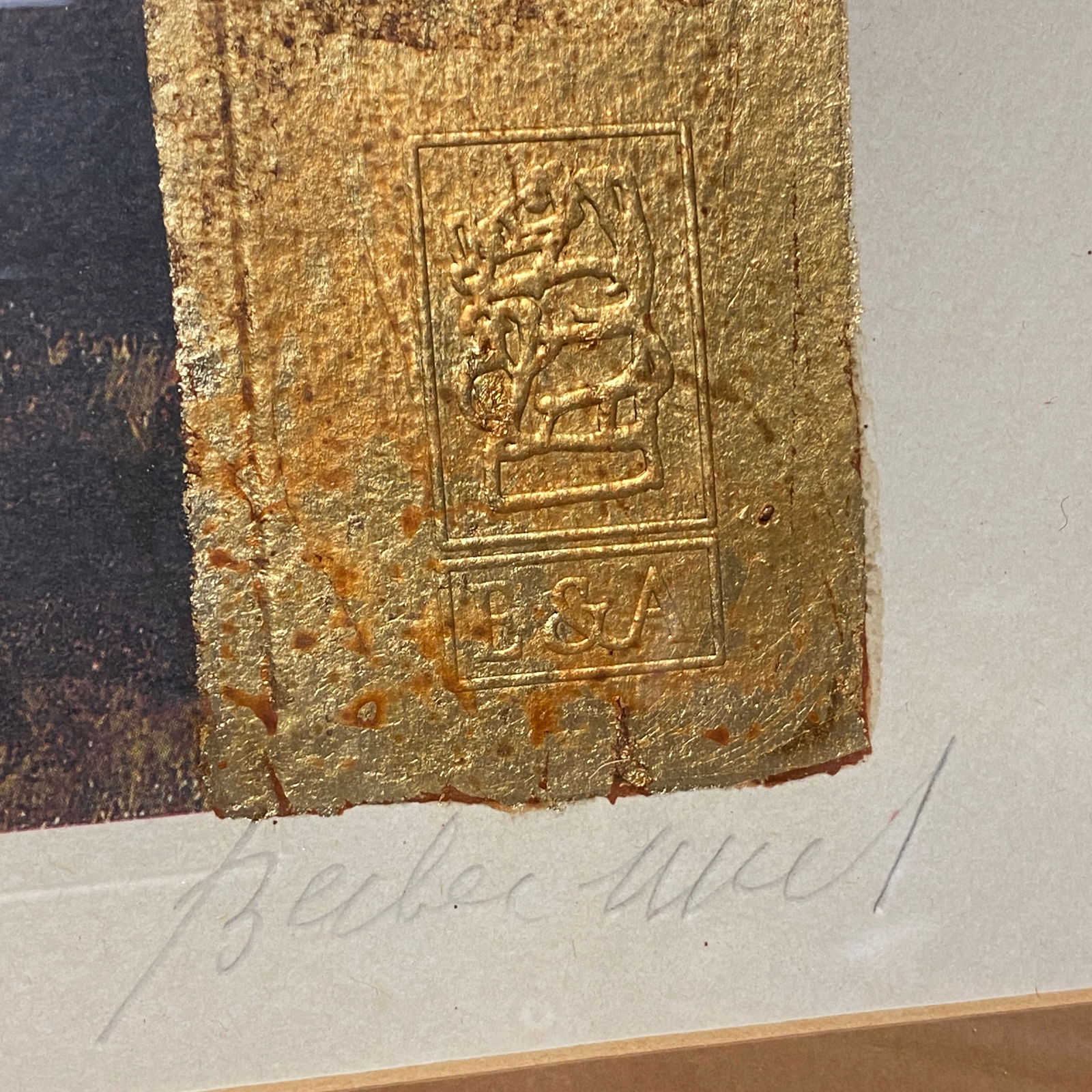 Mersad Berber Lithograph Art - 2