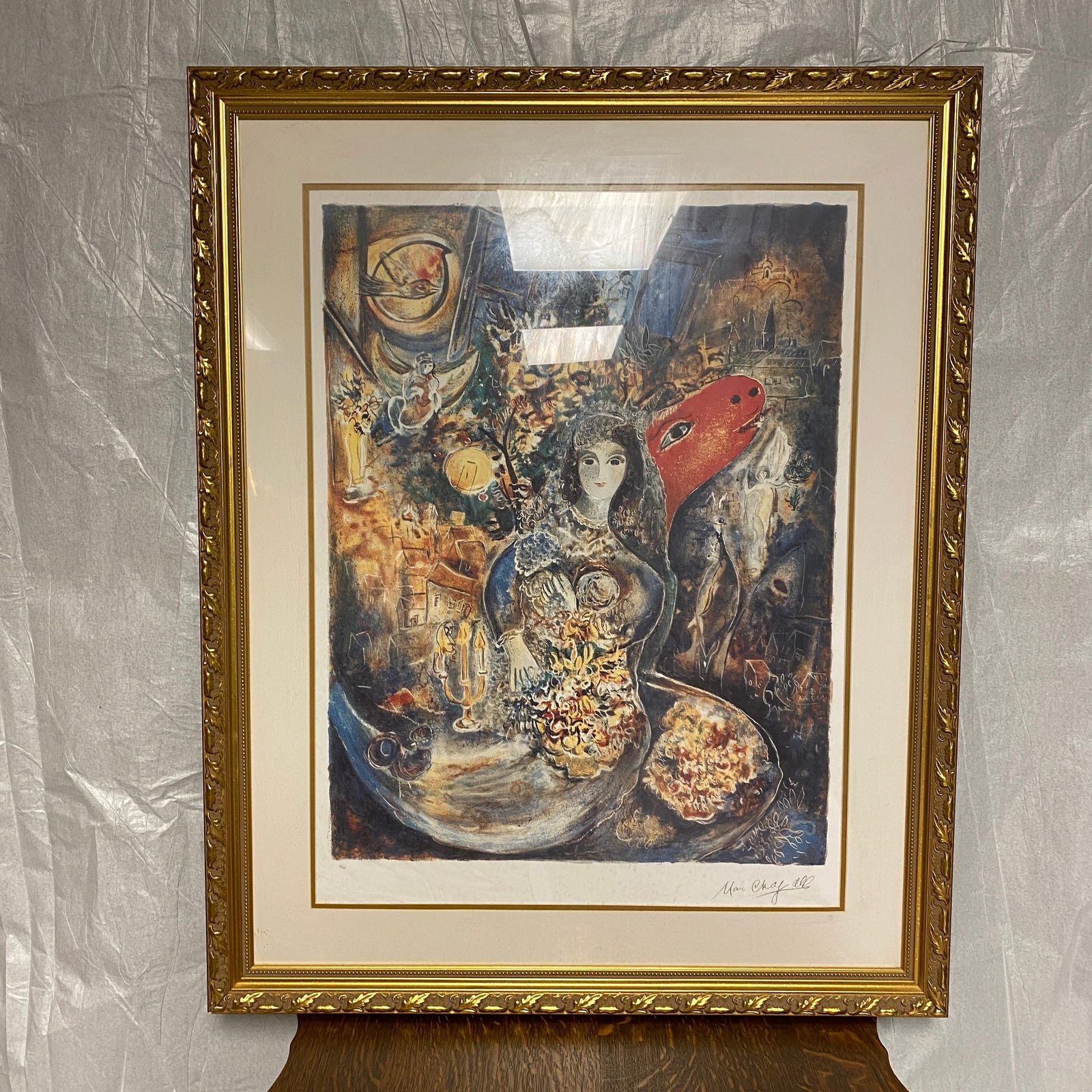 Marc Chagall 50 of 500 Lithograph Art (1 of 4)