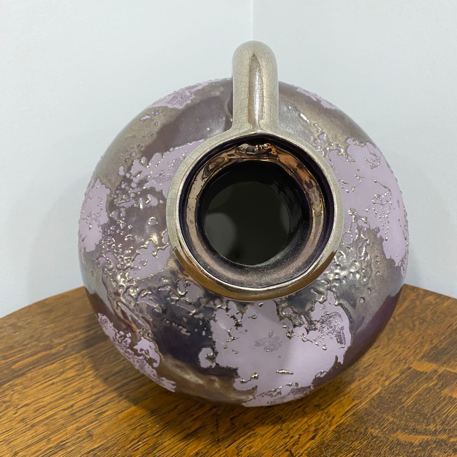 Hand painted ceramic vase - 2