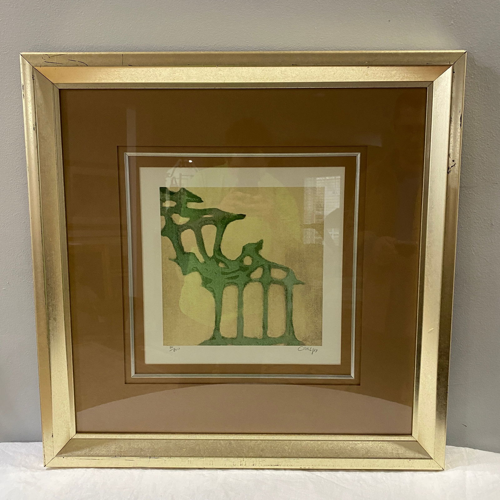 Authenticated Signed Artist Proof Giclee Abstract Lithograph Art Numbered 36 of 600 (1 of 4)