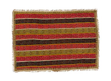 A KASHMIR TEXTILE HANGING, 19TH CENTURY (1 of 2)