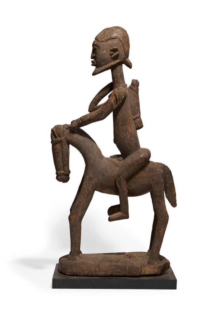 AN AUTOMATIC DOGON HORSEMAN, MALI (1 of 5)