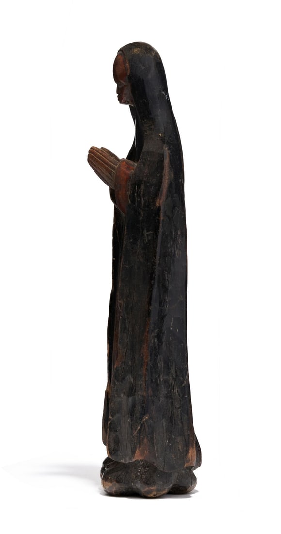 A YOMBE MADONNA FIGURE, REPUBLIC OF CONGO (1 of 5)
