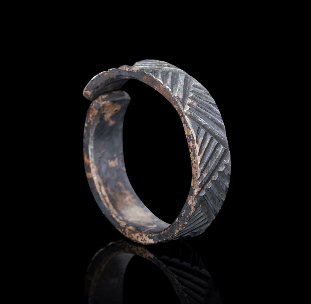 A VIKING SILVER RING, CIRCA 9TH-10TH CENTURY A.D. (1 of 3)