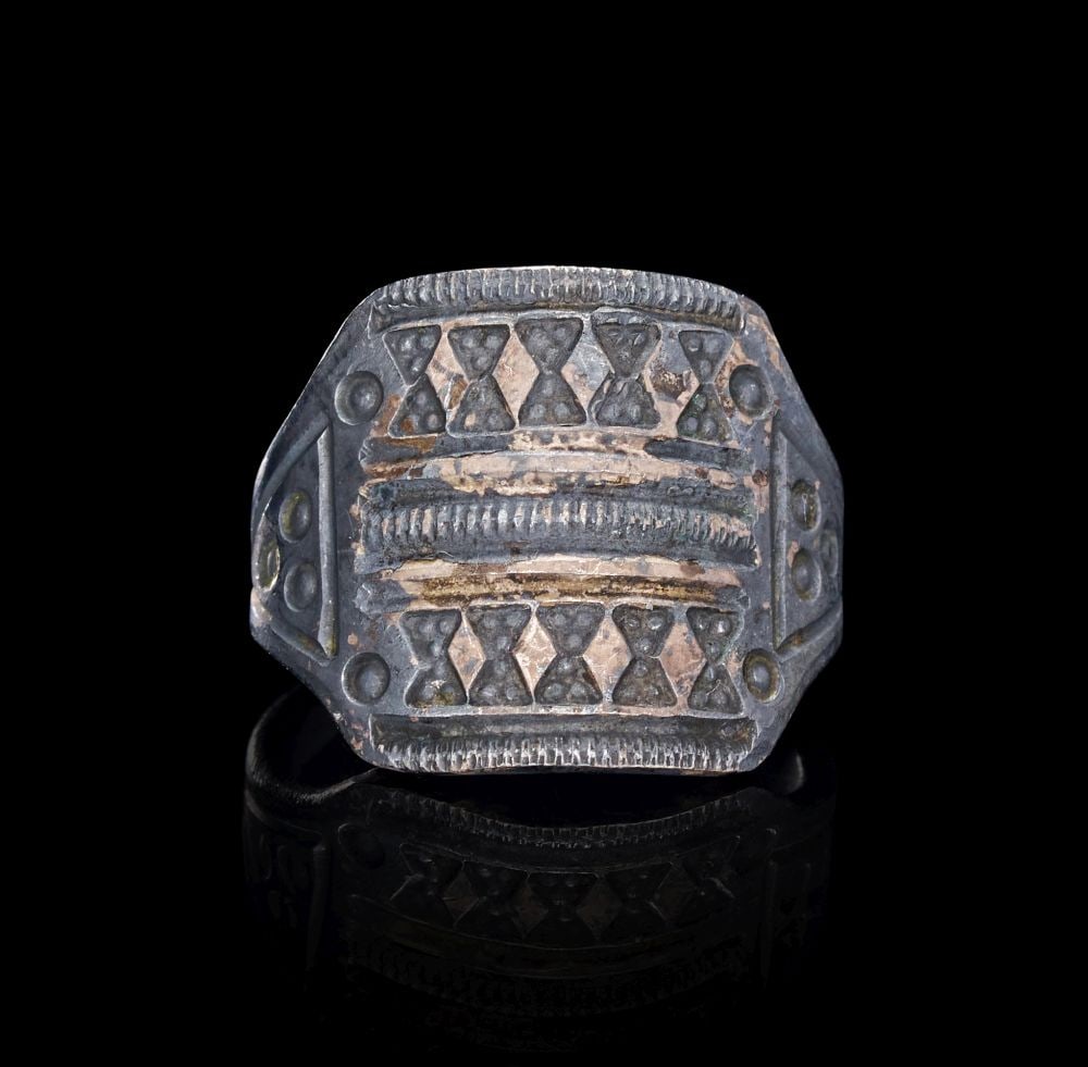 A VIKING SILVER RING, CIRCA 9TH-10TH CENTURY A.D. (1 of 3)