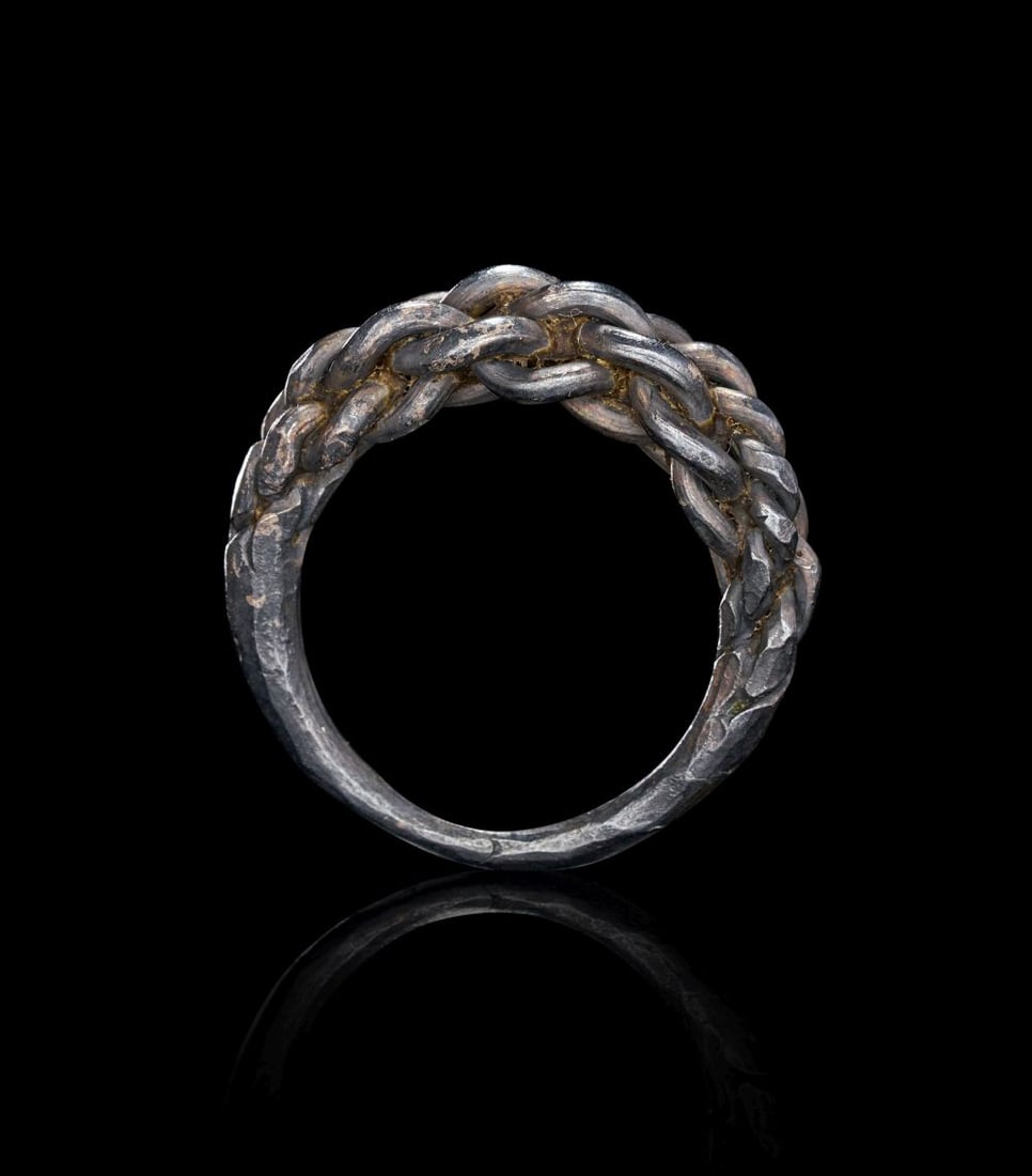 A VIKING SILVER RING, CIRCA 9TH-10TH CENTURY A.D. (1 of 2)