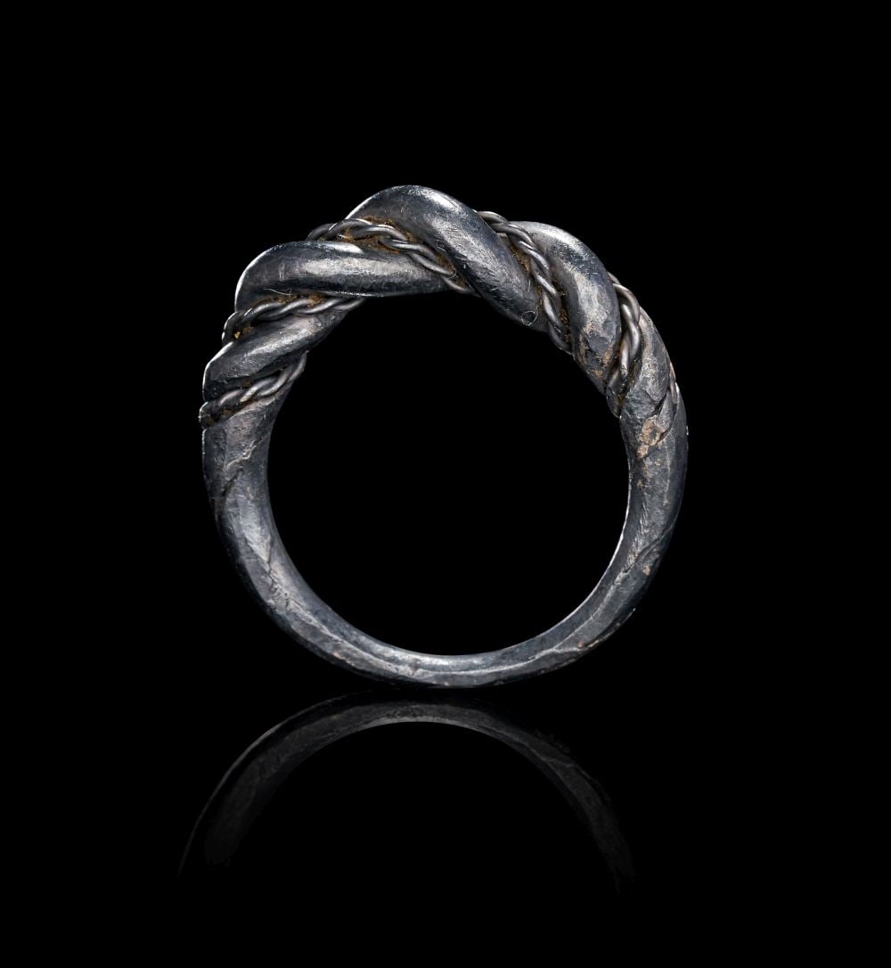 A VIKING SILVER RING, CIRCA 9TH-10TH CENTURY A.D. (1 of 2)