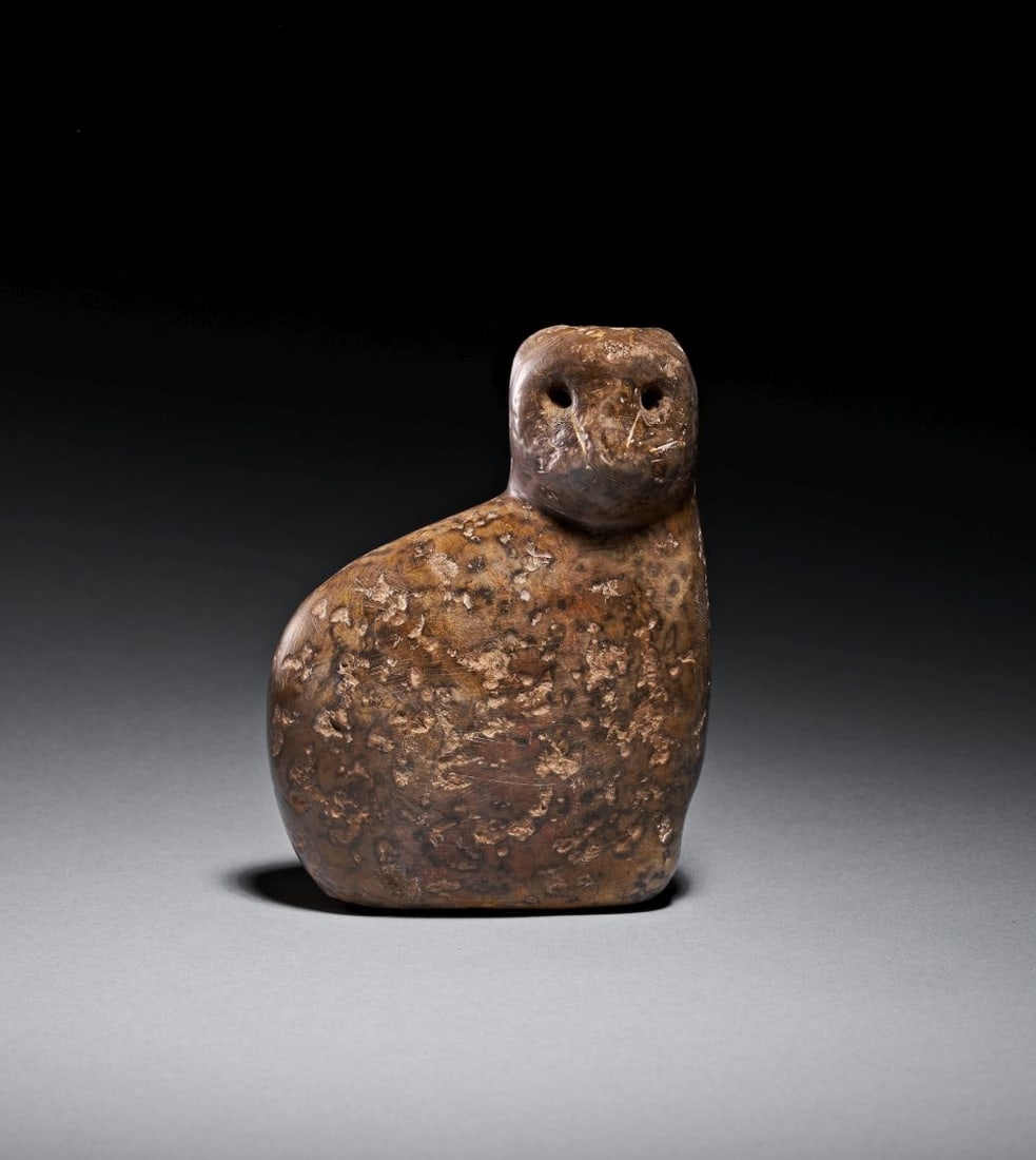 A MESOPOTAMIAN STONE ANIMAL LATE URUK-JEMDET NASR PERIOD, CIRCA 3300-2900 B.C. (1 of 4)