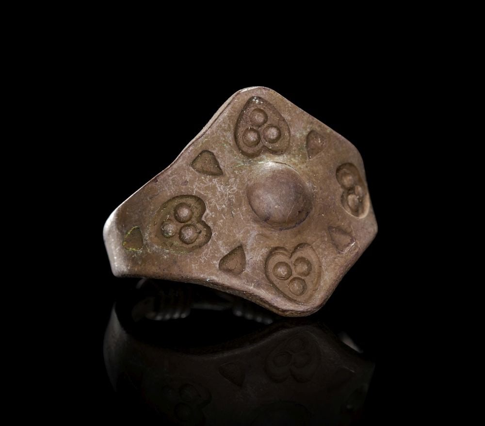 A VIKING SILVER RING, CIRCA 9TH-10TH CENTURY A.D. (1 of 3)