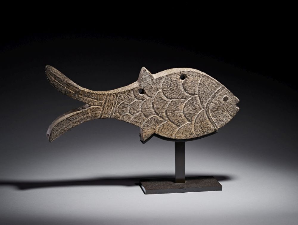 A BACTRIAN STONE WEIGHT IN THE FORM OF A FISH, CIRCA LATE 3RD-EARLY 2ND MILLENNIUM B.C. (1 of 10)