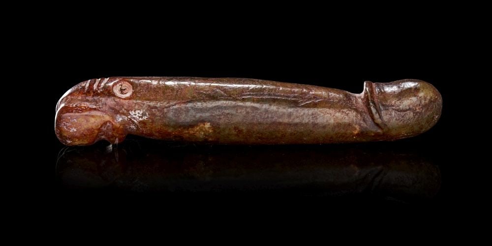 A GREEK HARDSTONE PHALLUS AMULET, CIRCA 1ST-2ND CENTURY A.D. (1 of 3)
