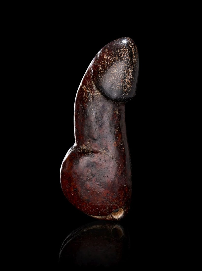 A GREEK HARDSTONE PHALLUS AMULET, CIRCA 1ST-2ND CENTURY A.D. (1 of 3)