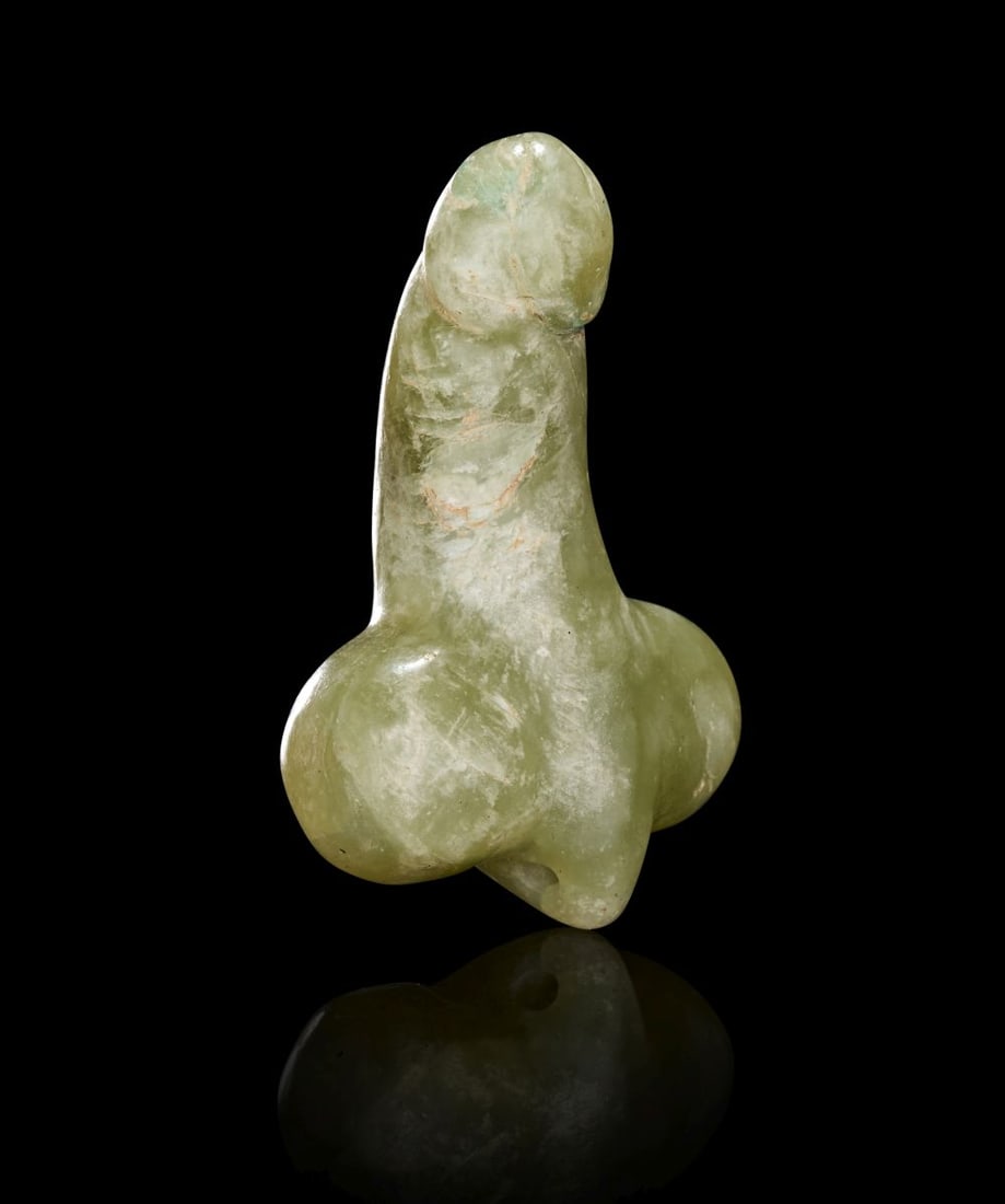 A GREEK HARDSTONE PHALLUS AMULET, CIRCA 1ST-2ND CENTURY A.D. (1 of 3)