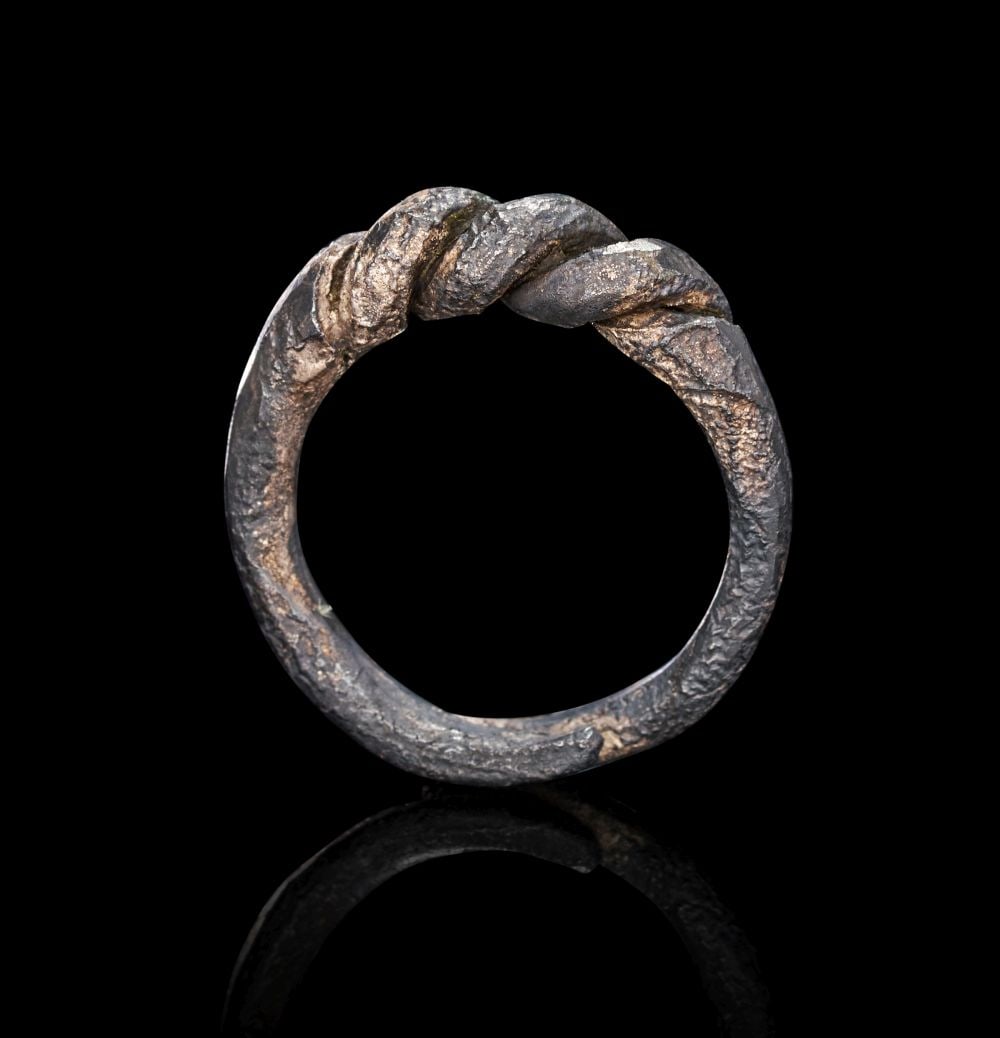 A VIKING SILVER RING, CIRCA 9TH-10TH CENTURY A.D. (1 of 2)