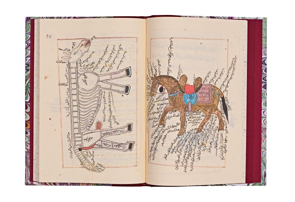 WAHB IBN MUNABBIH, ILLUSTRATED PRINTED MANUSCRIPT ON THE SCIENCE OF HORSE POLITICS (1 of 15)