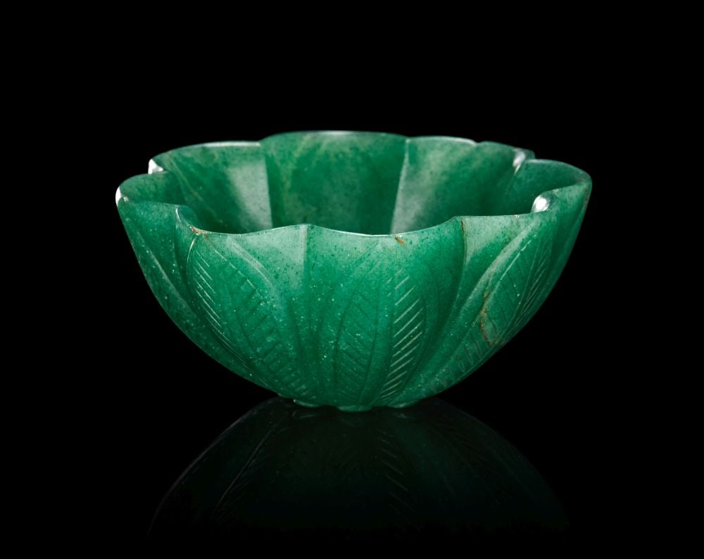 A MUGHAL LOTUS BOWL, 19TH CENTURY, INDIA (1 of 3)