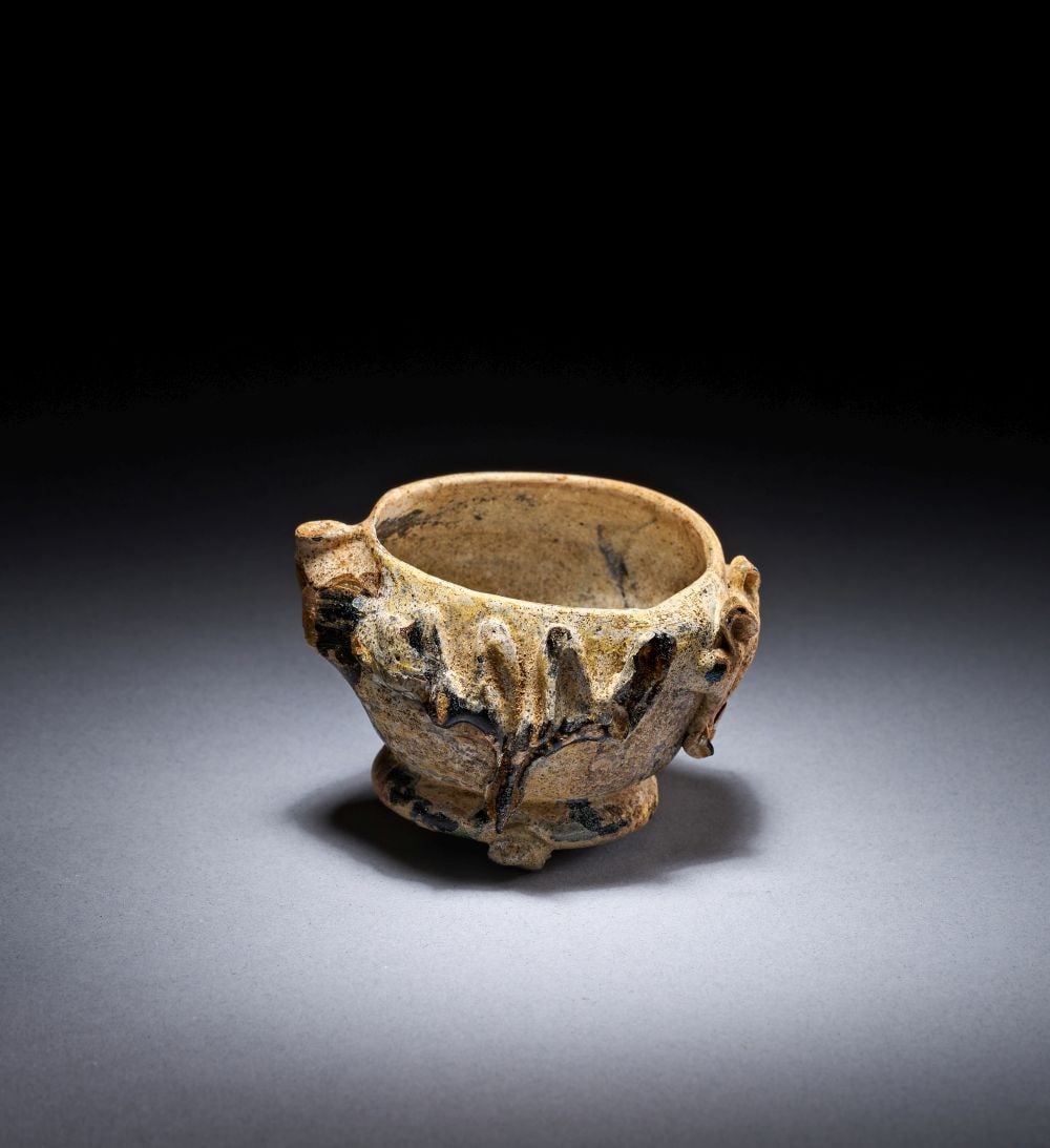 AN UMAYYAD OR EARLY ABBASID GLASS BEAKER WEST MEDITERRANEAN, 8TH/9TH CENTURY (1 of 7)