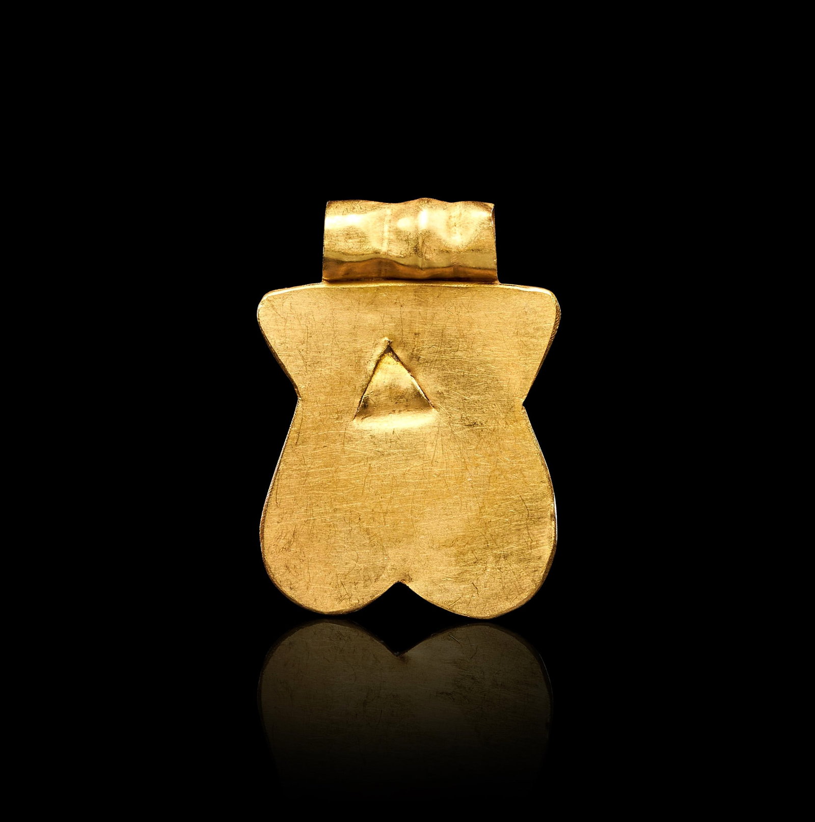 A GREEK GOLD AMULET IN THE FORM OF A PHALLUS, CIRCA 2ND-3RD CENTURY A.D. (1 of 1)