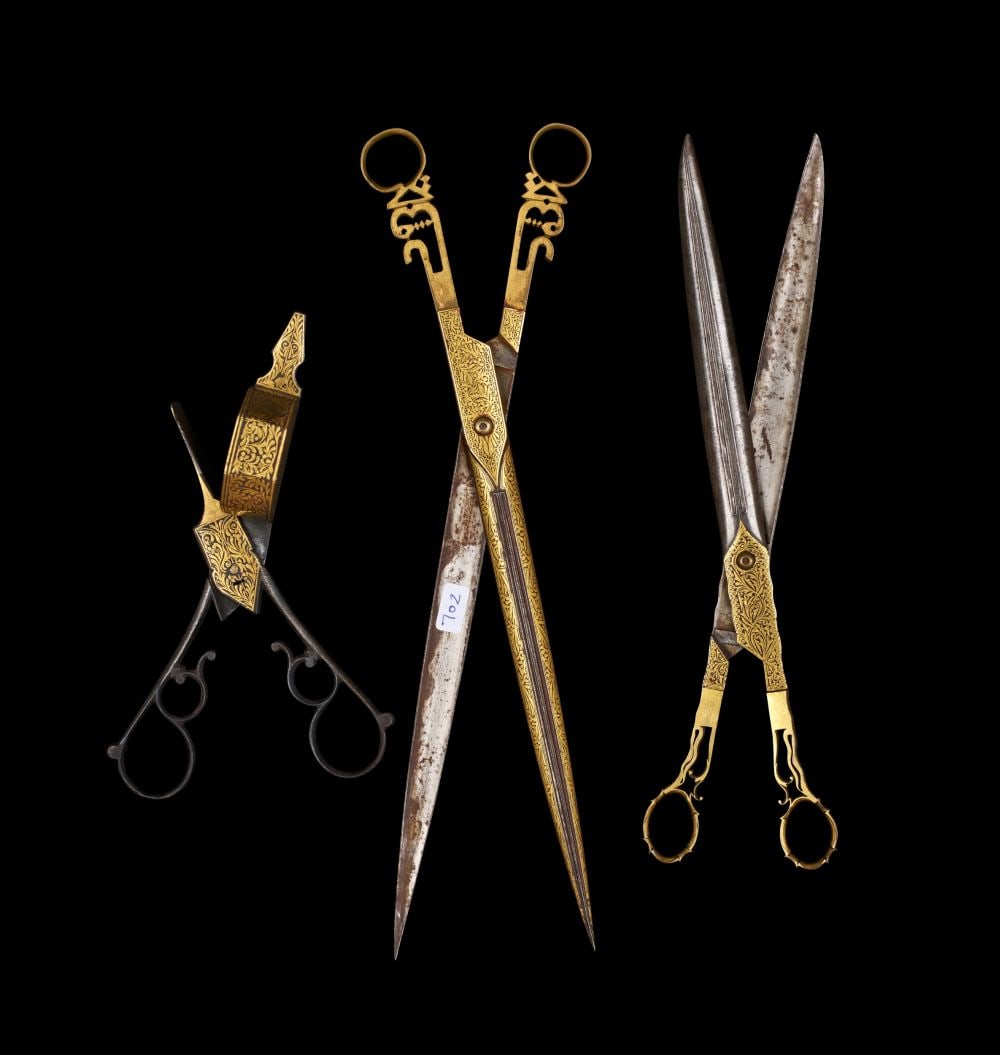 THREE RARE OTTOMAN CALLIGRAPHY TOOLS, 18TH CENTURY, TURKEY (1 of 3)