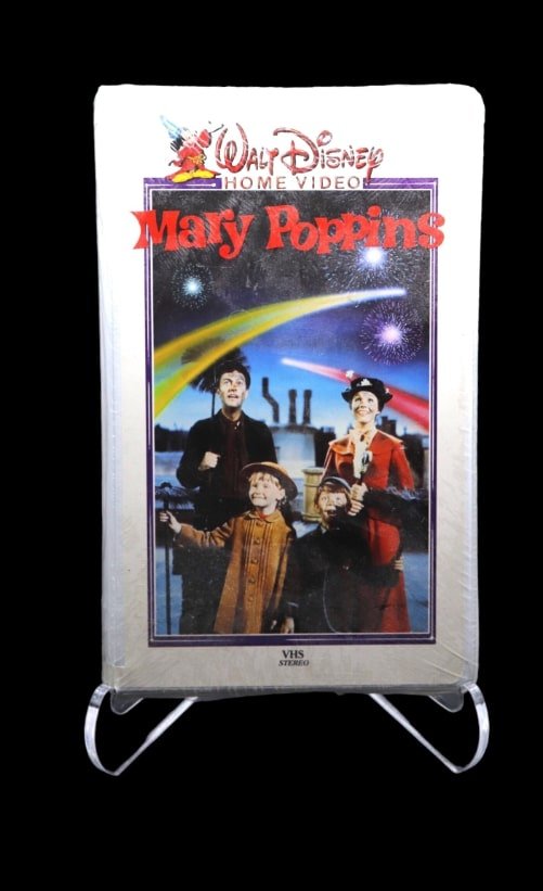 Walt Disney Home Video Mary Poppins Sealed VHS - Tear in Seal / Never Opened (1 of 7)