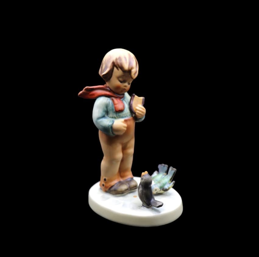 Goebel Hummel Porcelain “Bird Watcher” #300 Figurine - TMK6 (1 of 7)